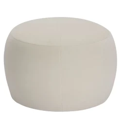 Pouf Billie D68 Rotondo Bianco