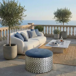 Pouf Campo Blue
