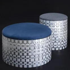 Pouf Campo Blue