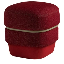 Pouf Chemise rosso di Studio Li-Do