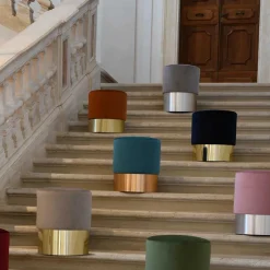 Pouf Chione blu notte