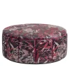 Pouf Circus 90 in Legno e Tessuto