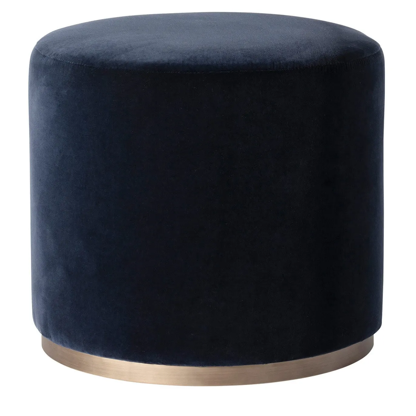 Pouf Ciro Tondo Abyss di Ciarmoli Queda Studio
