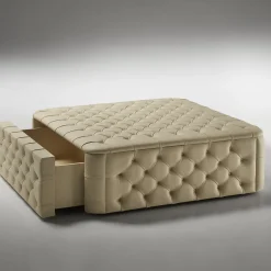 Pouf contenitore Astor beige