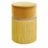 Pouf Couture giallo
