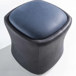 Pouf Dear bicolore blu