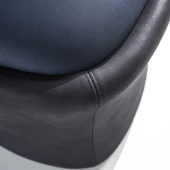 Pouf Dear bicolore blu