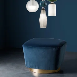Pouf Doge Blue di Ciarmoli Queda Studio