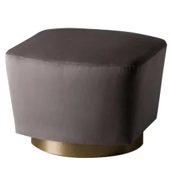 Pouf Doge in velluto di Ciarmoli Queda Studio