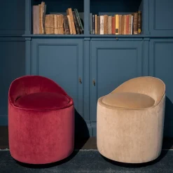 Pouf Elettra Rosso