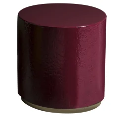 Pouf e tavolino viola