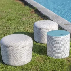 Pouf Ethos a motivi naturali