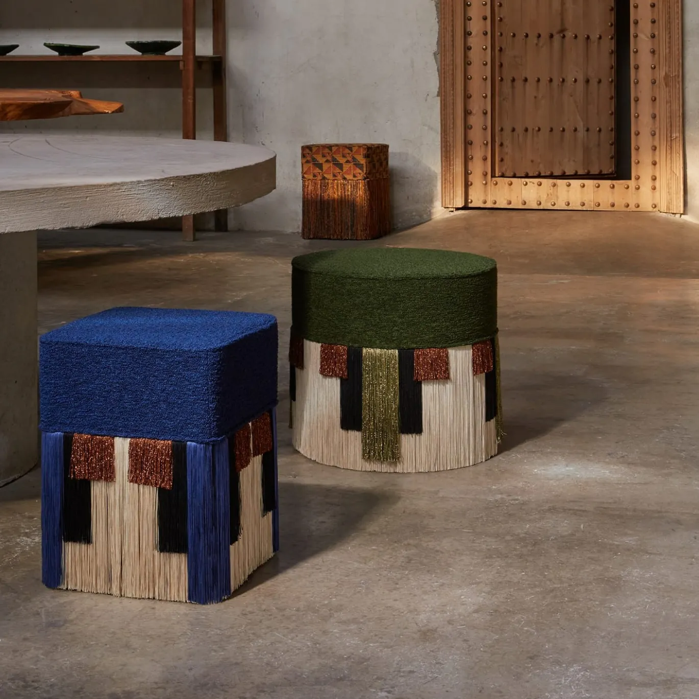 Pouf Etno di Lorenza Bozzoli