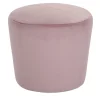 Pouf Frank D48 rotondo rosa