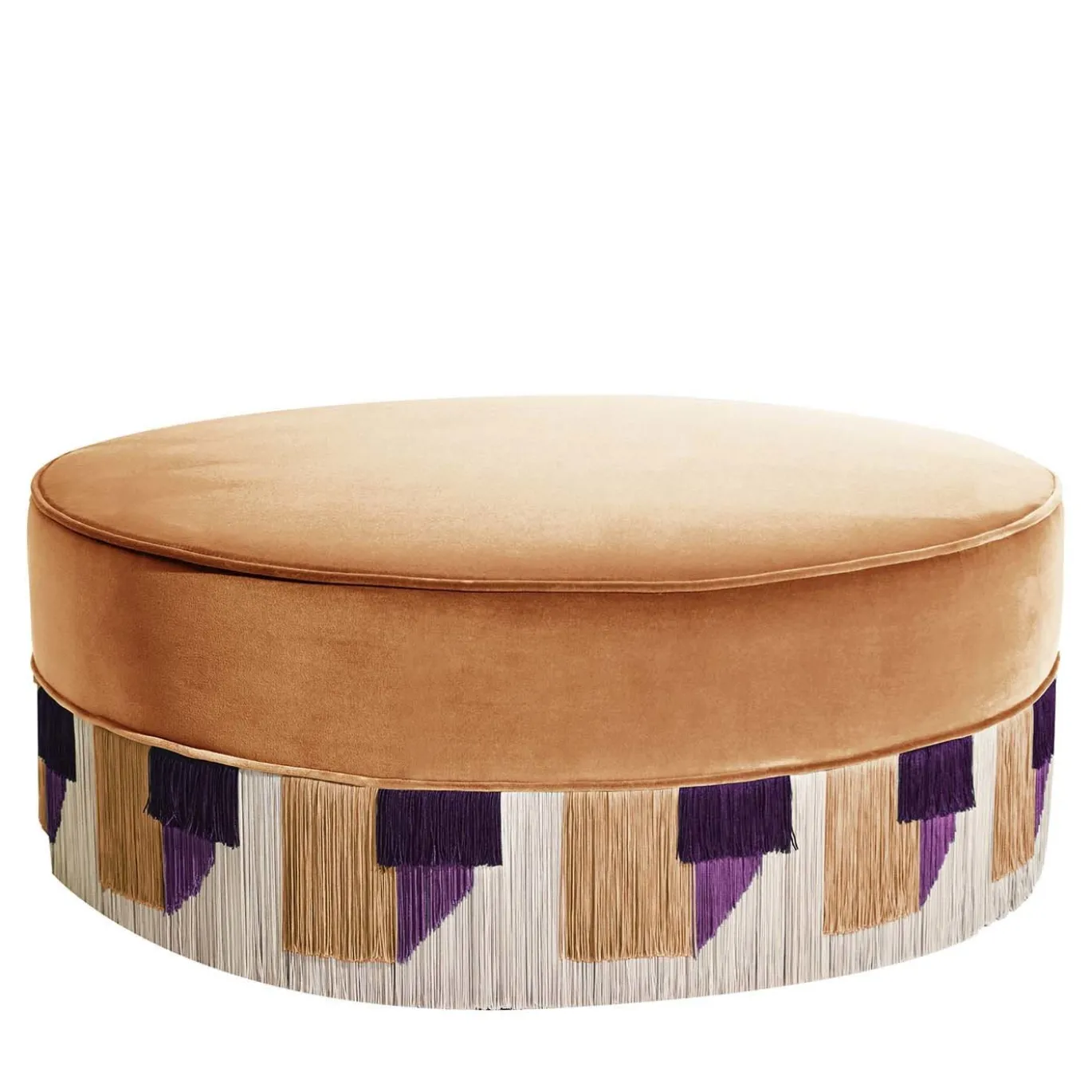 Pouf grande Geo Geometrico Beige Couture