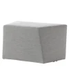 Pouf grigio Rocks