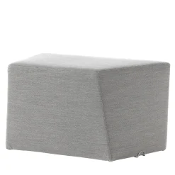 Pouf grigio Rocks