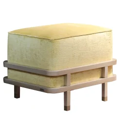 Pouf Hanami in stile morbido