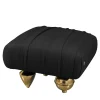Pouf Il Pezzo 1 pelle nera