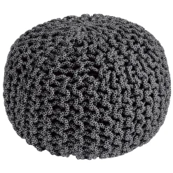 Pouf In&Outdoor rotondo Alyssa smoke