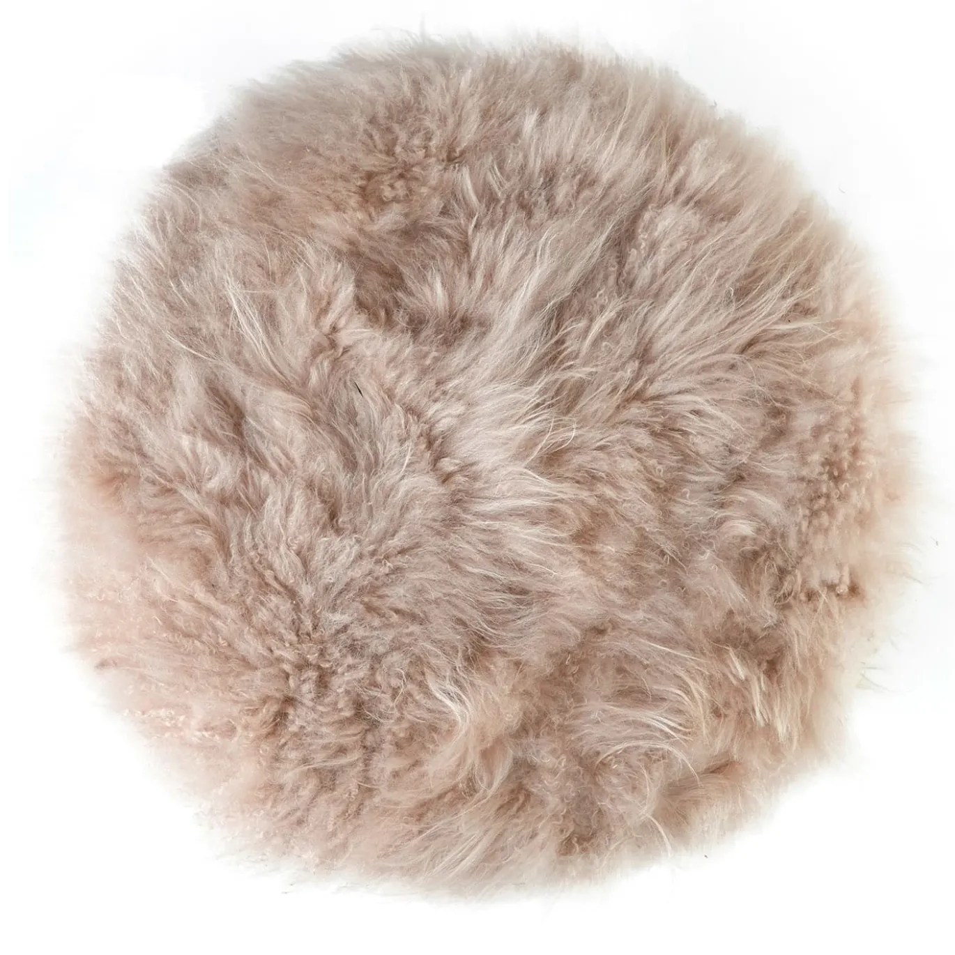 Pouf in pelliccia Cachemire di Lorenza Bozzoli