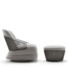 Pouf in tessuto di Castello Lagravise Studio
