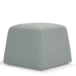 Pouf Joe squadrato azzurro