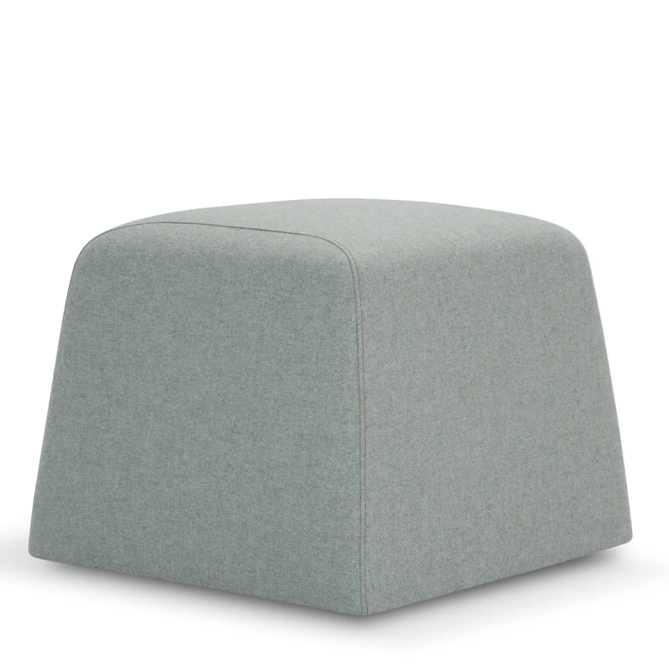 Pouf Joe squadrato azzurro