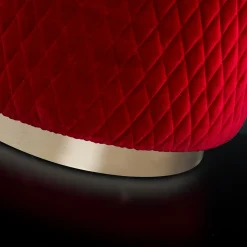 Pouf Kidman rosso