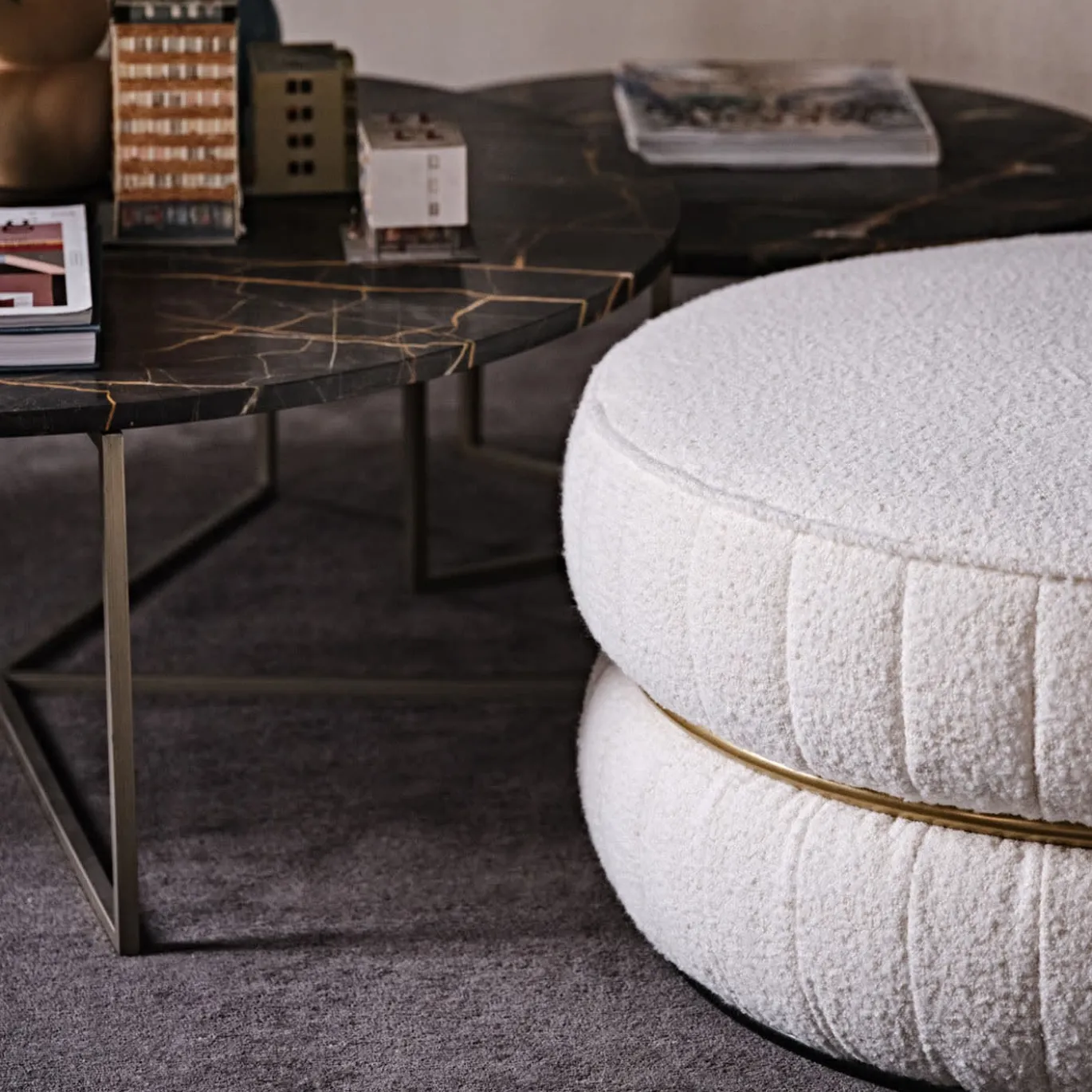 Pouf Lillo Bianco
