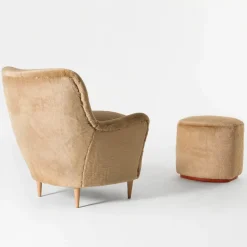 Pouf Lino Beige
