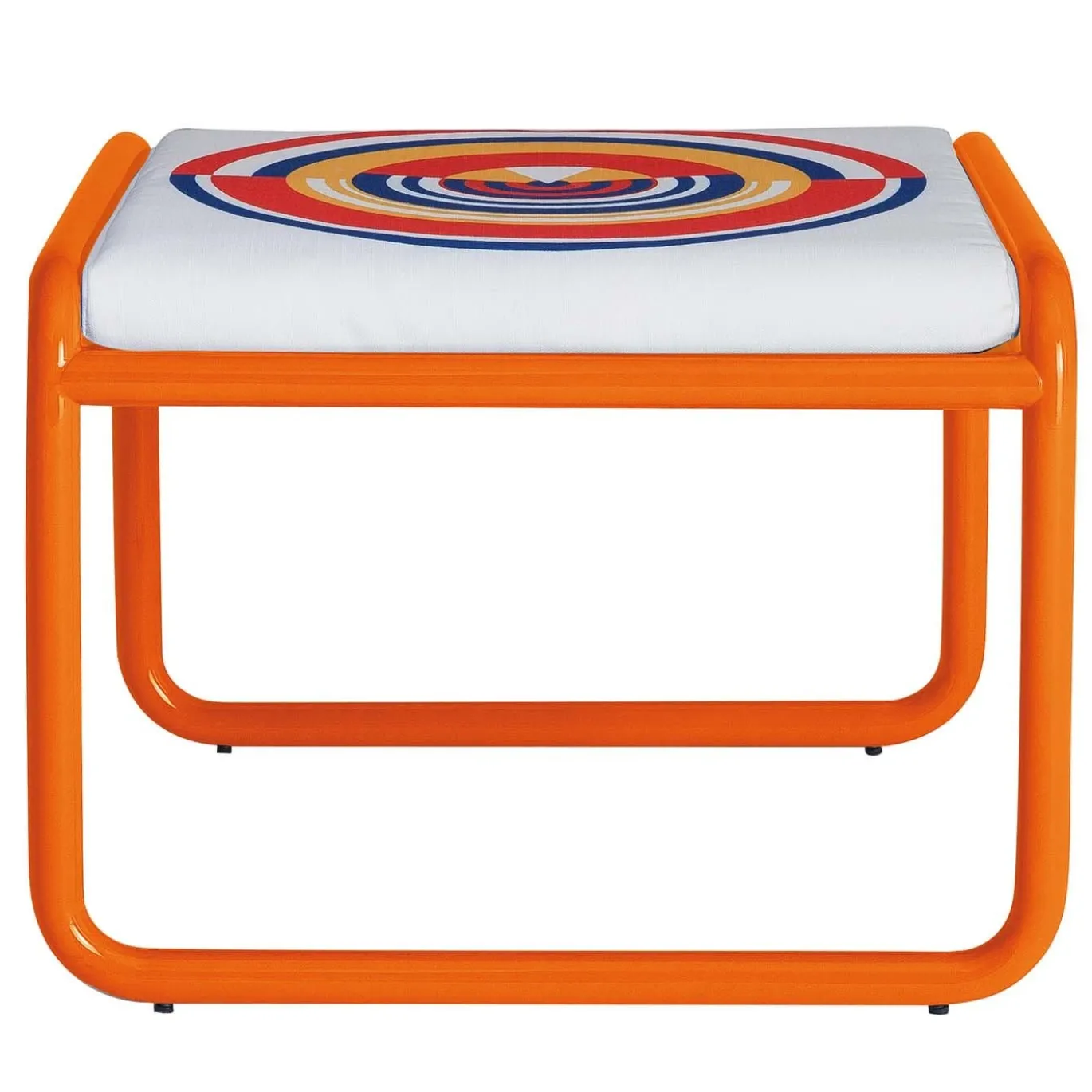 Pouf Locus Solus Orange di Gae Aulenti