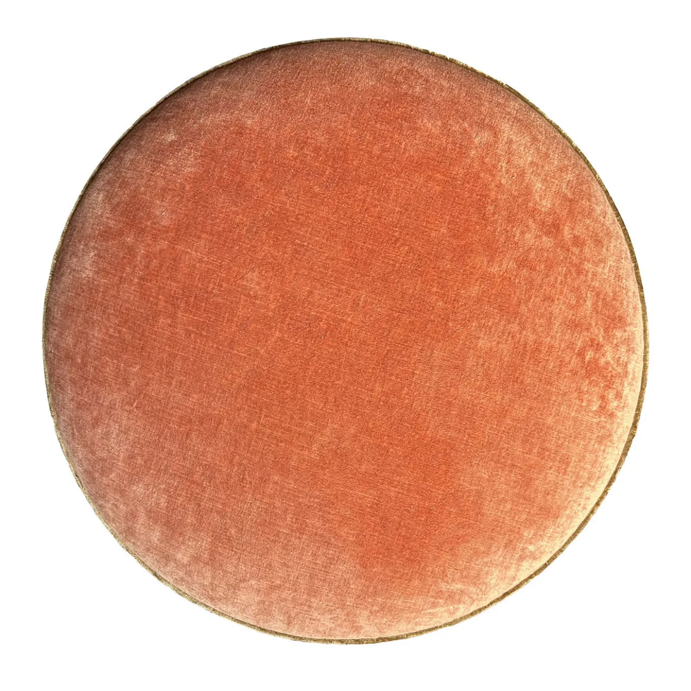 Pouf Lollipouf in Velluto Arancione