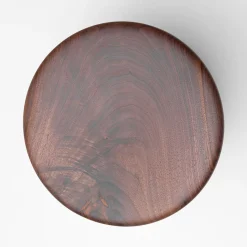 Pouf Mastio in legno nero