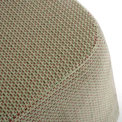 Pouf Nuda grigio a taglio quadrato di Simone Micheli