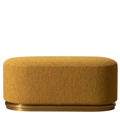 Pouf Punto Medio giallo