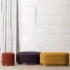 Pouf Punto Piccolo Rosso