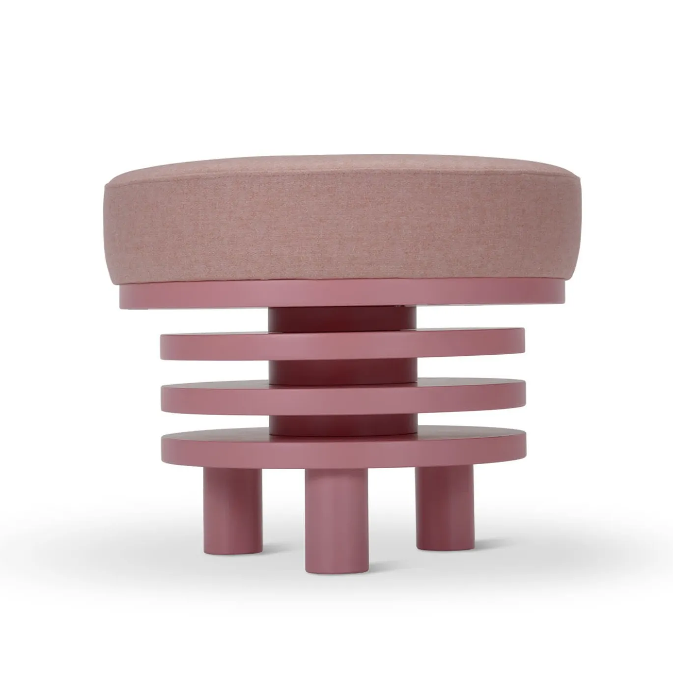 Pouf Roche rosa di Daria Zinovatnaya