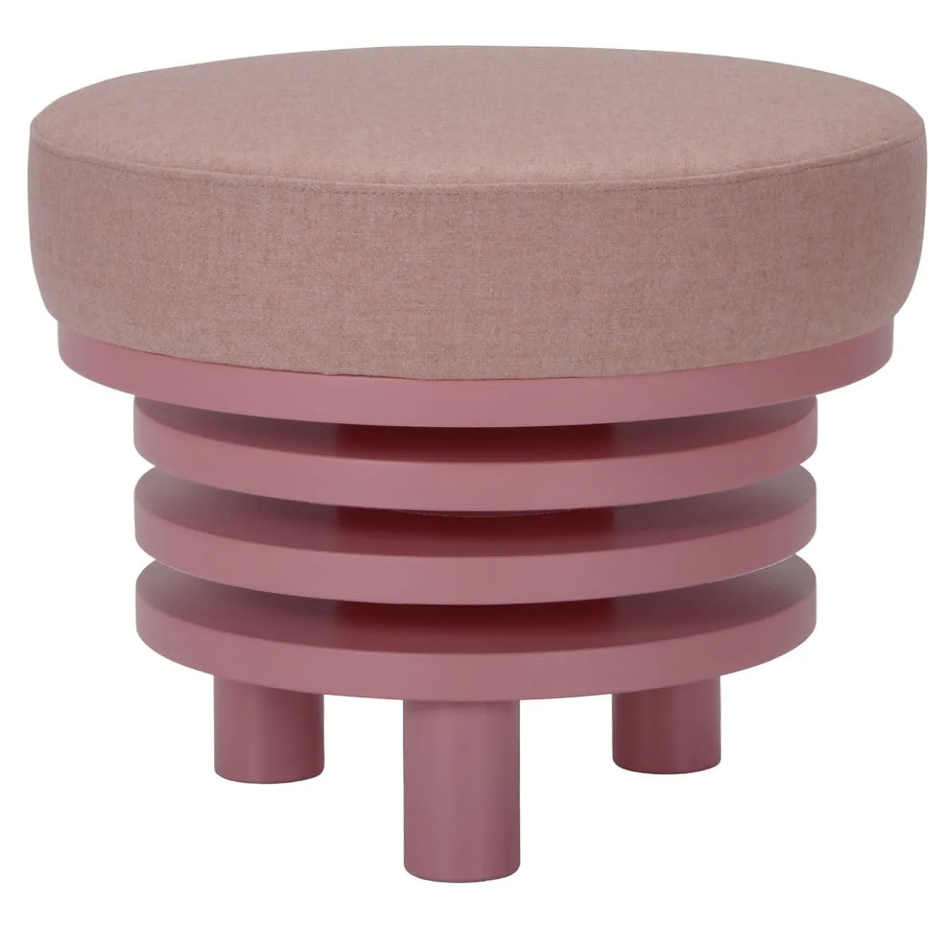 Pouf Roche rosa di Daria Zinovatnaya