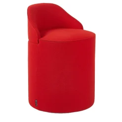 Pouf rosso medio Sella