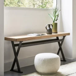 Pouf rotondo bianco Bombo della Collezione Riviera