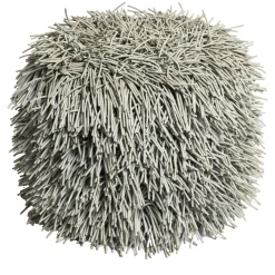 Pouf rotondo Porcupine beige