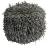 Pouf rotondo Porcupine grigio