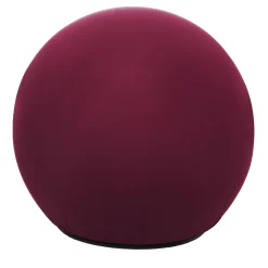 Pouf Tatino in tessuto tecnico bordeaux