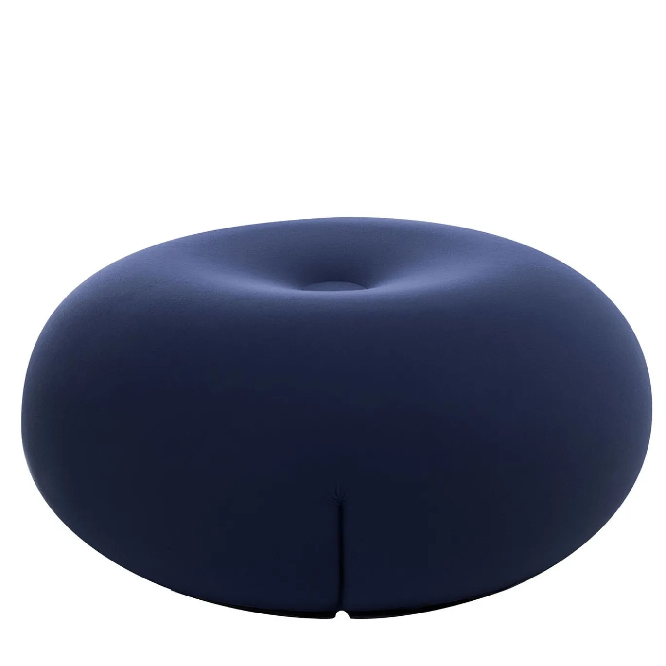Pouf Tatone in tessuto tecnico blu