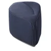 Pouf Waves Diamond grigio scuro con schienale