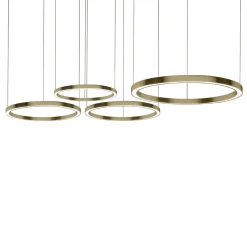 4- Profilo Progetto 3 LEV Lampadario in oro satinato