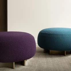 Punto e Virgola Pouf viola