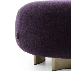 Punto e Virgola Pouf viola