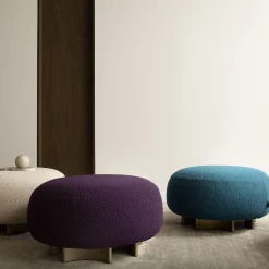 Punto e Virgola Pouf viola